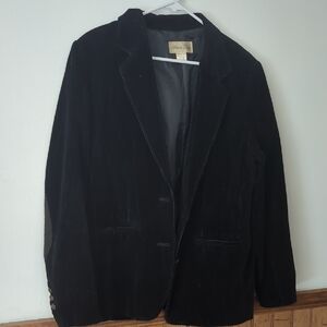 Vintage  Allison Smith Black Corduroy Blazer